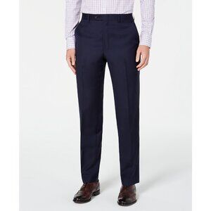 Lauren Ralph Lauren Men's Classic-Fit Stretch Suit Pants Navy B4HP $190